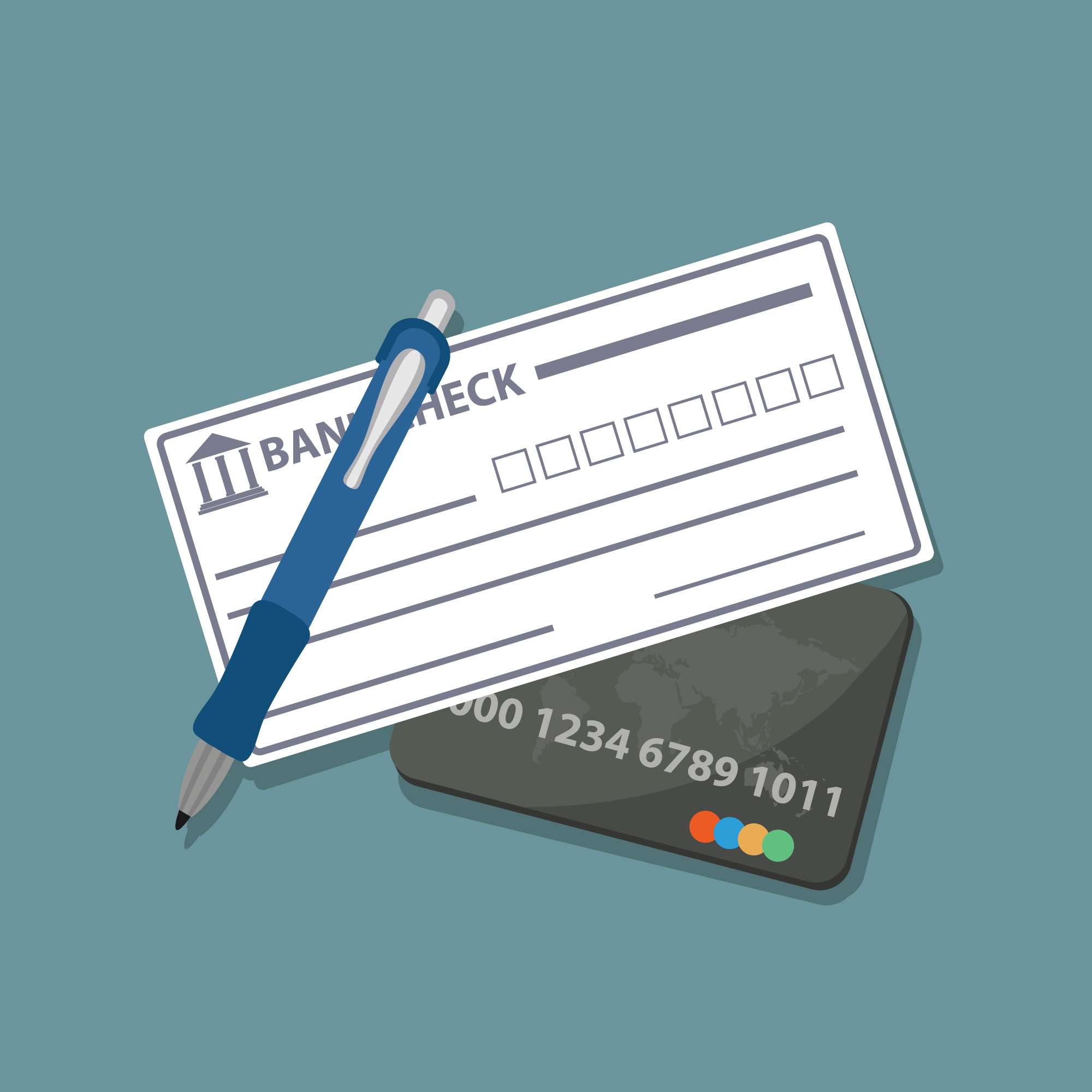 ترجمة شيك بنكي