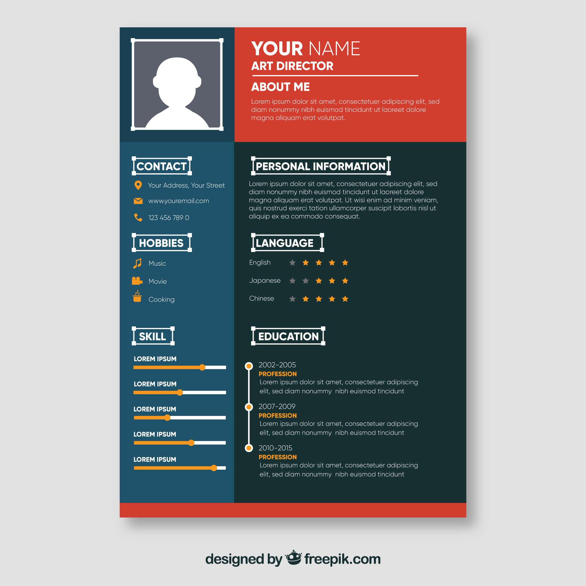 ترجمة السيرة الذاتية